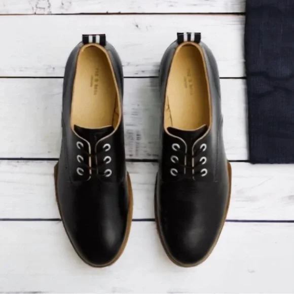 Rag & Bone Audrey Leather Oxfords - Picture 3 of 16